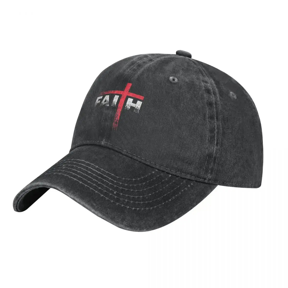 Christian Faith Cross Baseball Cap - Essential Headwear for Believers - Path Of Praise