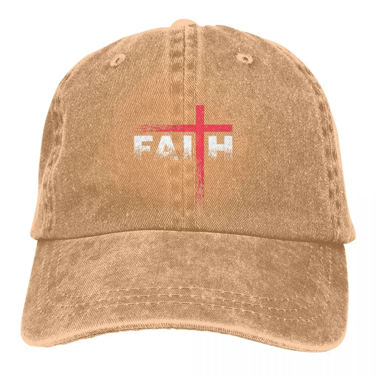 Christian Faith Cross Baseball Cap - Essential Headwear for Believers - Path Of Praise