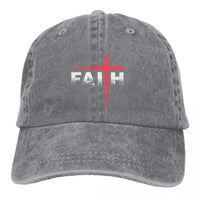 Thumbnail for Christian Faith Cross Baseball Cap - Essential Headwear for Believers - Path Of Praise