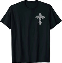 Thumbnail for Eastern Orthodox Cross Christian T-Shirt – Faith-Inspired Symbol of Devotion - Path Of Praise