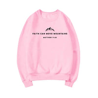 Thumbnail for Faith Can Move Mountains Sweatshirt - Path Of Praise