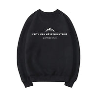 Thumbnail for Faith Can Move Mountains Sweatshirt - Path Of Praise