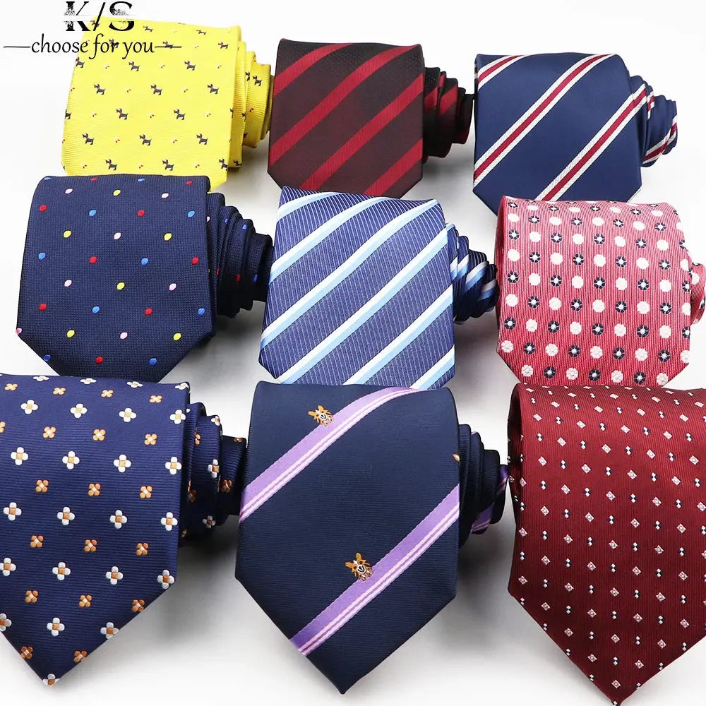 Fashion Men's Tie Casual  Necktie - Path Of Praise - Path Of Praise