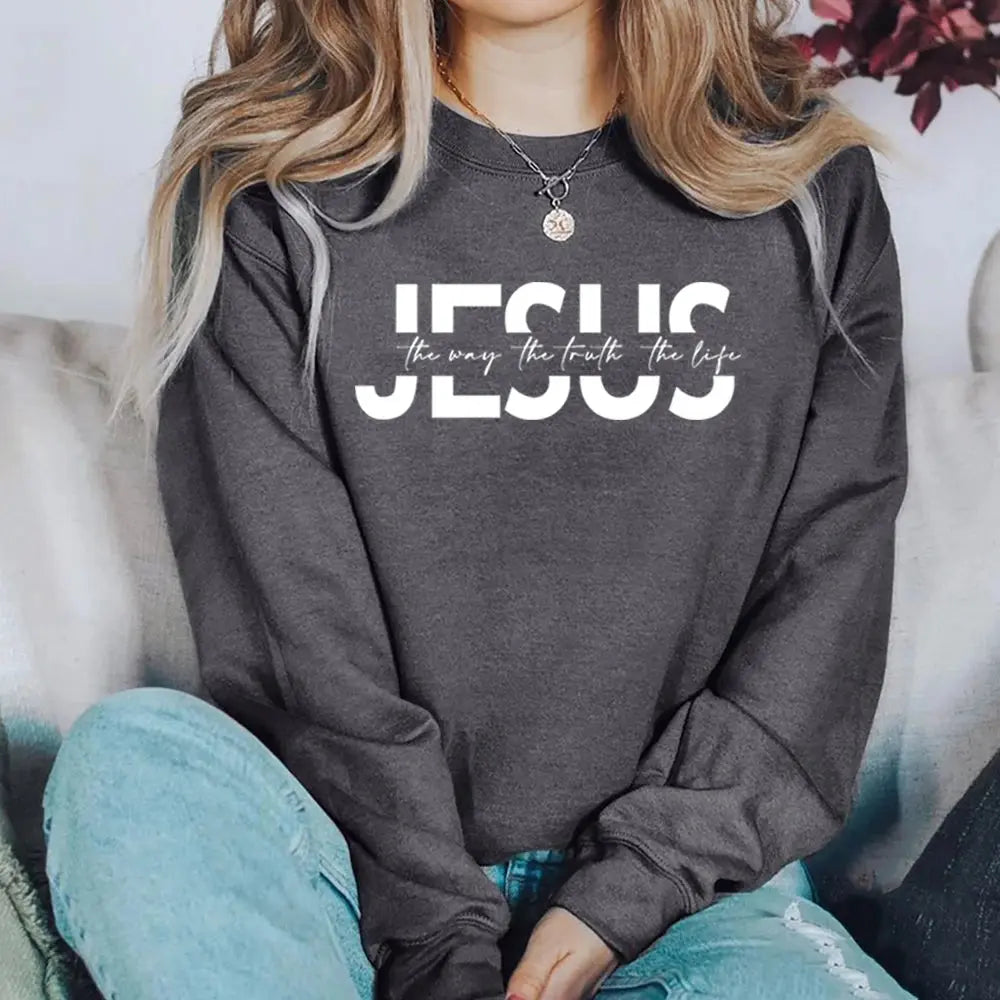 Jesus Bible Verse  Sweatshirt - Path Of Praise