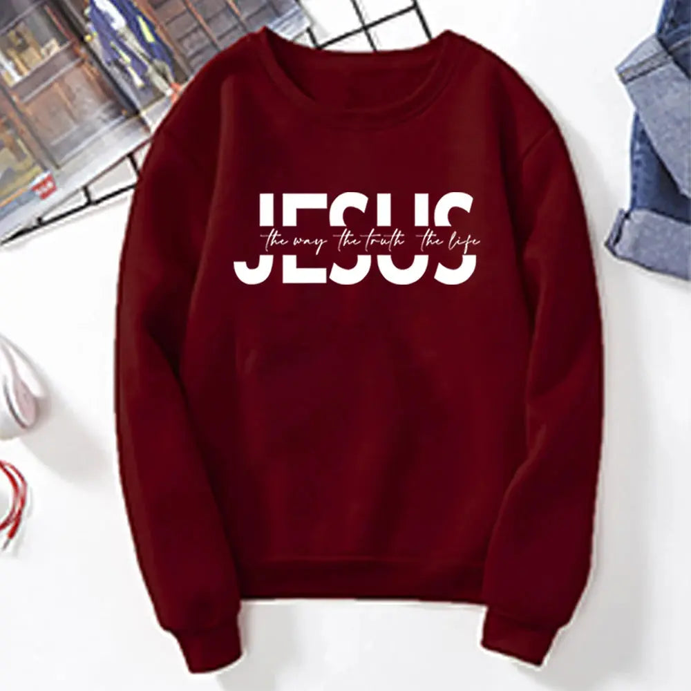 Jesus Bible Verse  Sweatshirt - Path Of Praise