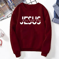 Thumbnail for Jesus Bible Verse  Sweatshirt - Path Of Praise