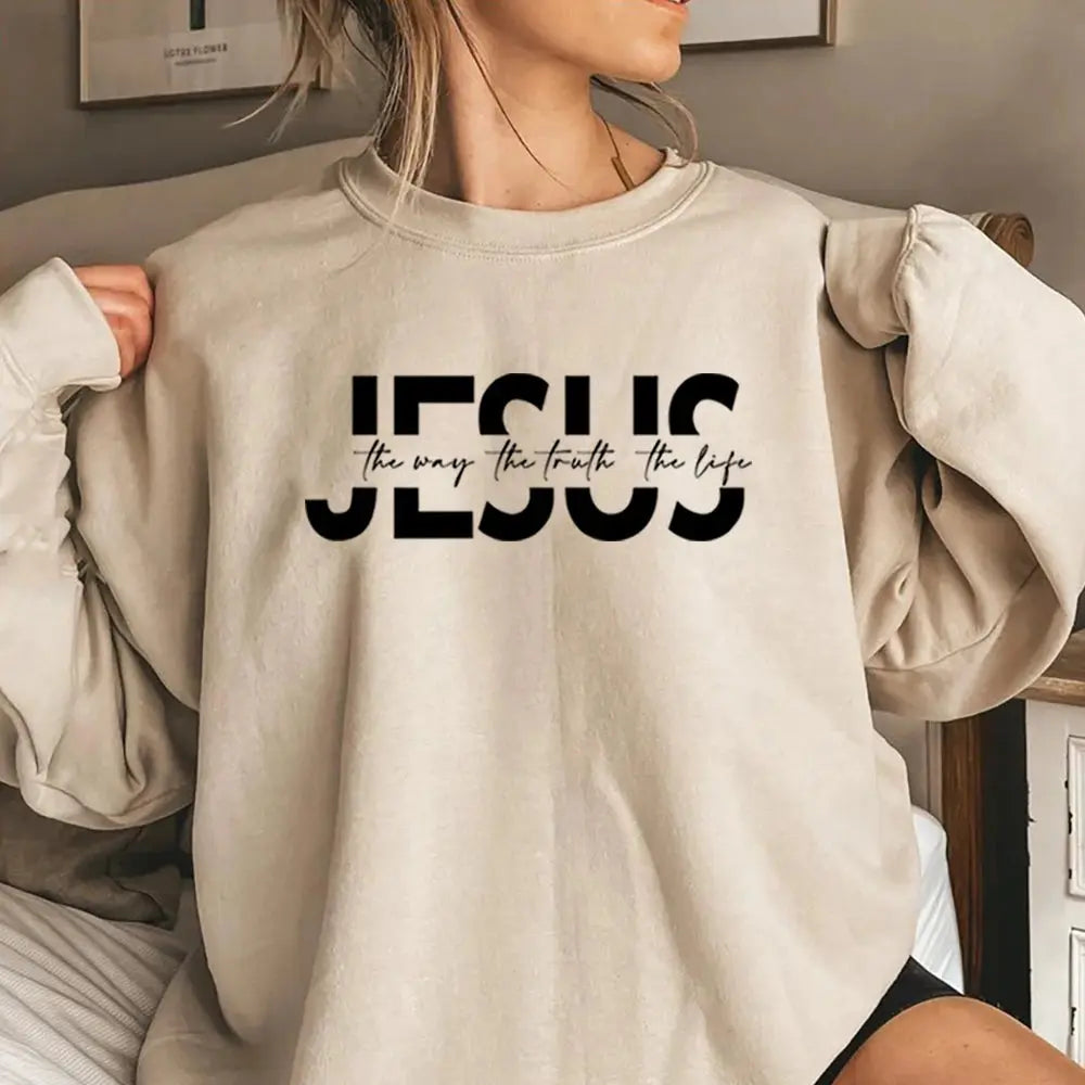 Jesus Bible Verse  Sweatshirt - Path Of Praise