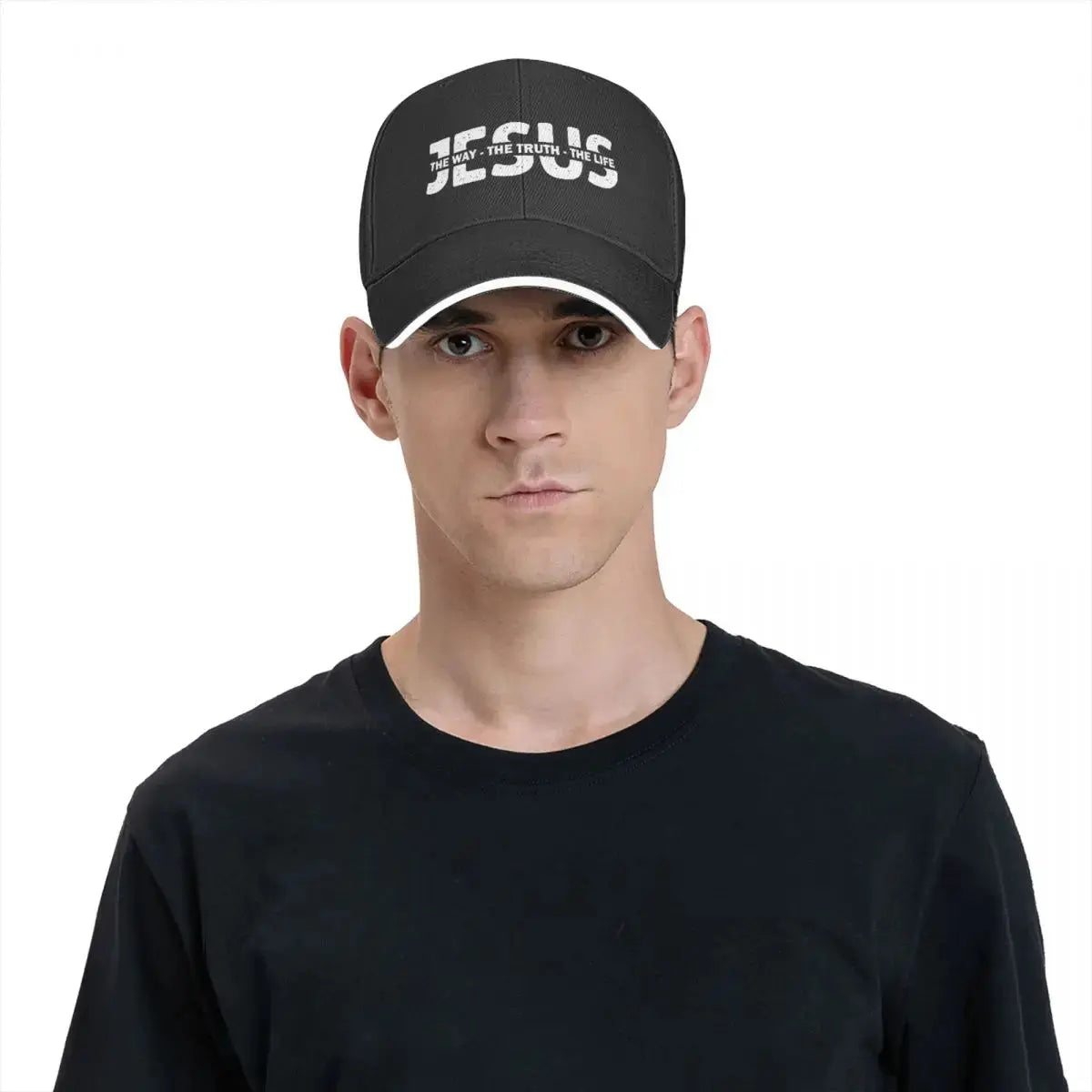 Jesus The Way The Truth The Life Christian Baseball Hat – Faith-Inspired Cap - Path Of Praise