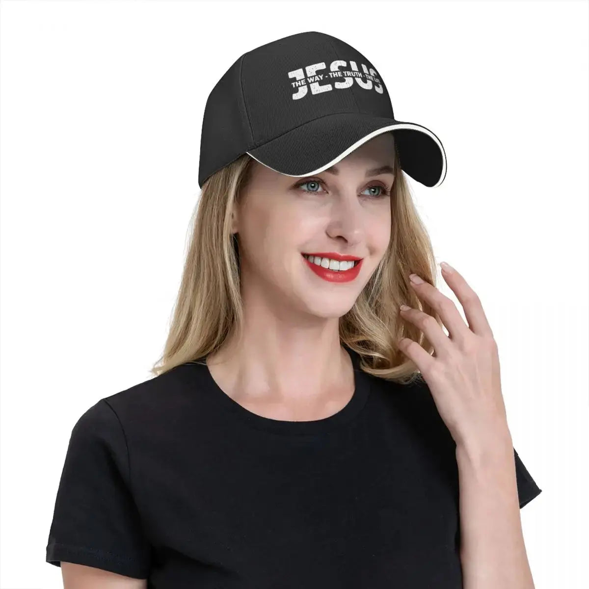 Jesus The Way The Truth The Life Christian Baseball Hat – Faith-Inspired Cap - Path Of Praise