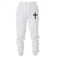 Thumbnail for Men Cross Printed Sports Tracksuit - Path Of Praise