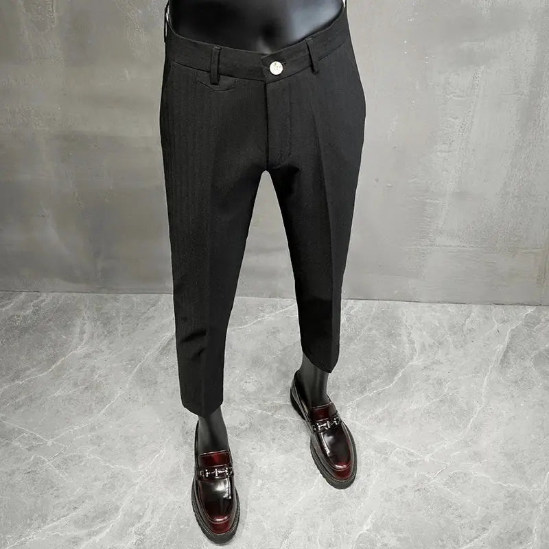 Men's Business Formal Wear Pants – Slim-Fit Office Suit Pants, Party Dress Pants - Path Of Praise