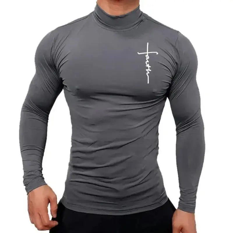 Men's Jesus Cross Gym Muscle Tee – Faith-Inspired Athletic Shirt - Path Of Praise