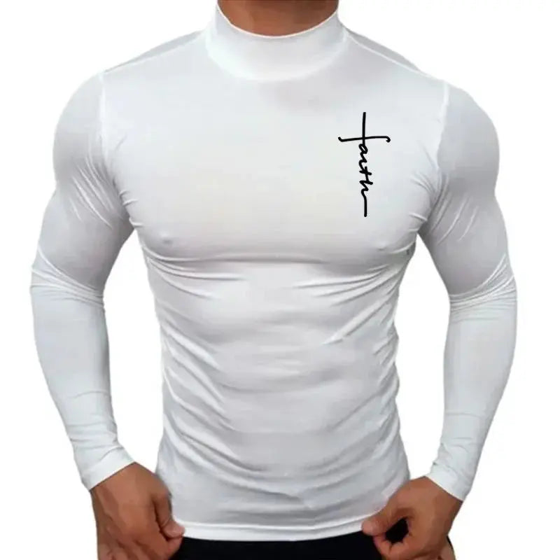 Men's Jesus Cross Gym Muscle Tee – Faith-Inspired Athletic Shirt - Path Of Praise