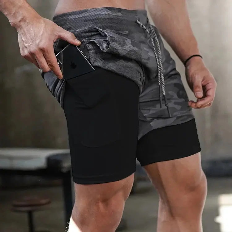 Men's Jesus Shorts – Bible Matthew 7:13-14 Scripture-Inspired Activewear - Path Of Praise