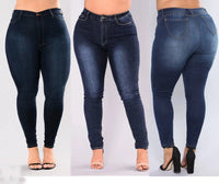 Thumbnail for Plus Size High Waist Denim Jeans for Women | Oversized Stretch Pants | Fall 2024 Collection - Path Of Praise