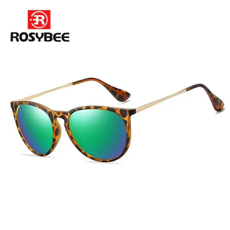 ROSYBEE UV Protection Round Sunglasses for Women with Tortoise Shell Frame - Path Of Praise