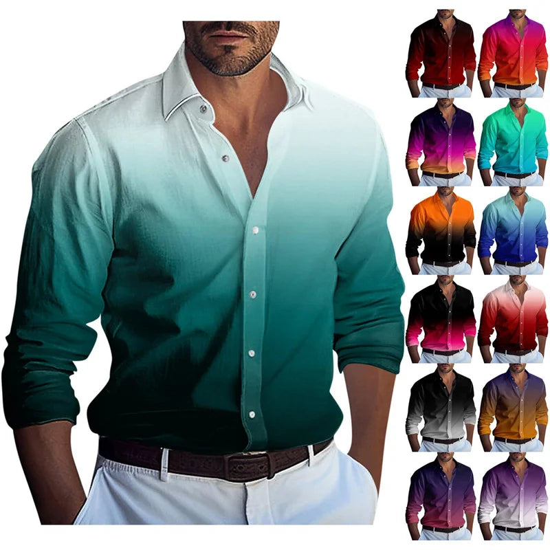 Men's casual shirt series red white black new designer casual wear soft comfortable fashion autumn and winter S-5XL Path Of Praise