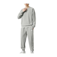 Thumbnail for Men's Long Sleeve Pullover & Drawstring Sweatpants Athleisure Set- Path Praise 