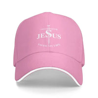 Thumbnail for Jesus Saved My Life Baseball Cap – Christian Faith-Based Adjustable Hat for Men & Women – Inspirational Religious Apparel