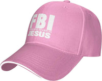 Thumbnail for FBI – Firm Believer in Jesus Baseball Cap – Christian Trucker Hat for Men & Women – Faith-Based Adjustable Hat with Sun Protection