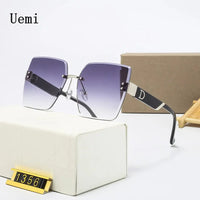 Thumbnail for New Fashion Luxury Brand Rimless Sunglasses For Women & Men | Vintage Designer Square Frame Sun Glasses / Shades UV400 Eyewear - Path Of Praise